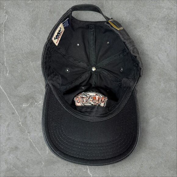 Rare Grateful Dead x SF Giants Strap Back Black & Orange Stealie Logo Ball Cap - Picture 6 of 7
